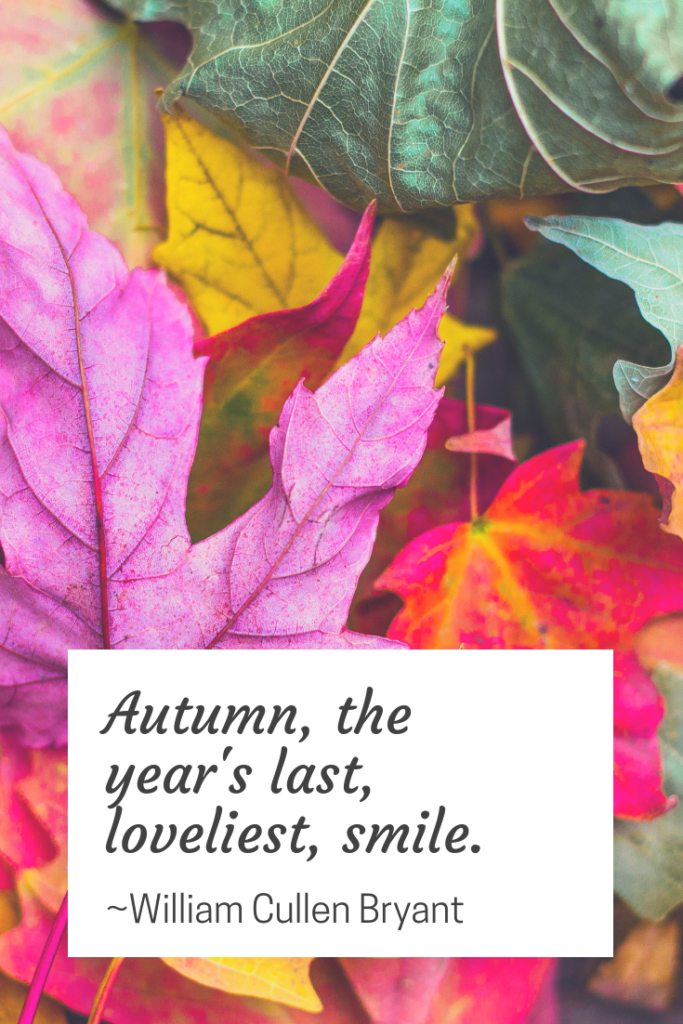 Favorite Autumn Quotes ~ Welcome Fall | Tree of Life Yoga and Wellness