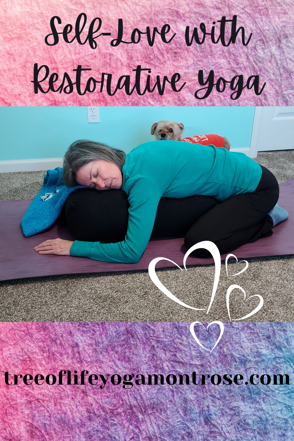 Restorative Yoga Pose of the Week – Supported Bound Angle – Katie Overcash,  LCSW/RYT200 – Charlotte, NC